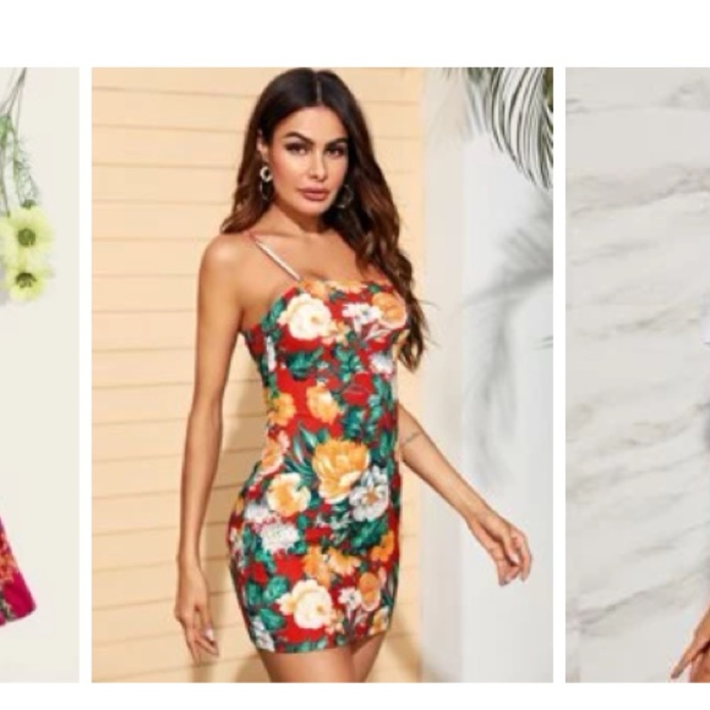 Tropical Vacay Cami Dress